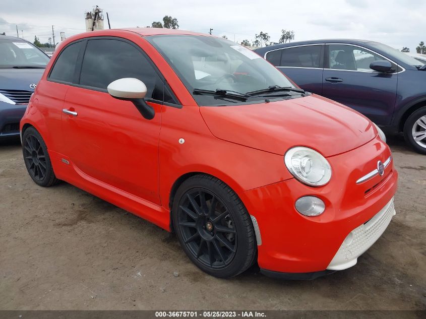 2013 FIAT 500E BATTERY ELECTRIC - 3C3CFFGE4DT753494