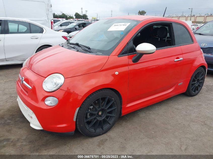 2013 FIAT 500E BATTERY ELECTRIC - 3C3CFFGE4DT753494