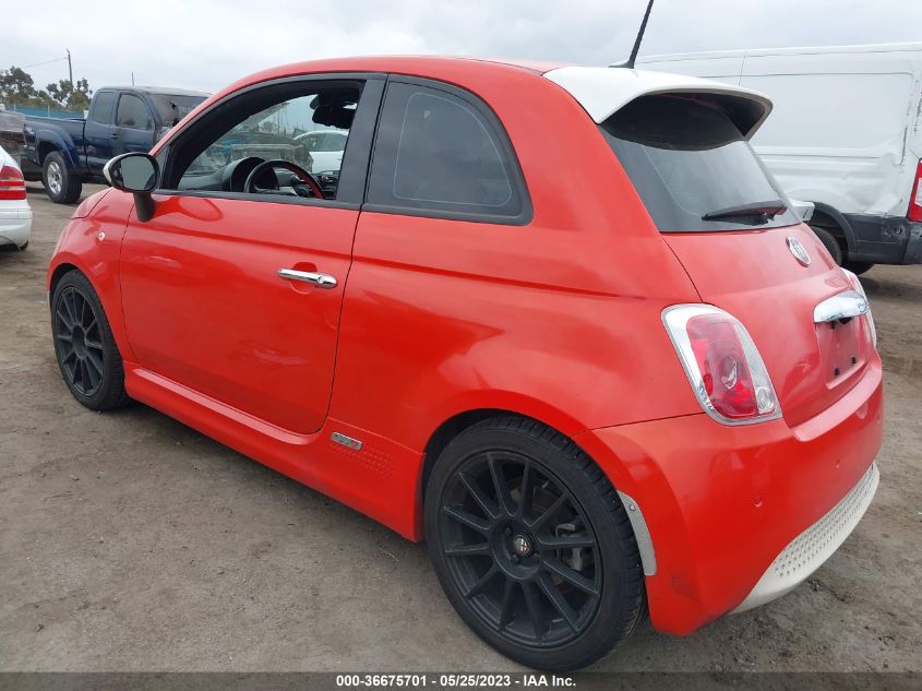 2013 FIAT 500E BATTERY ELECTRIC - 3C3CFFGE4DT753494