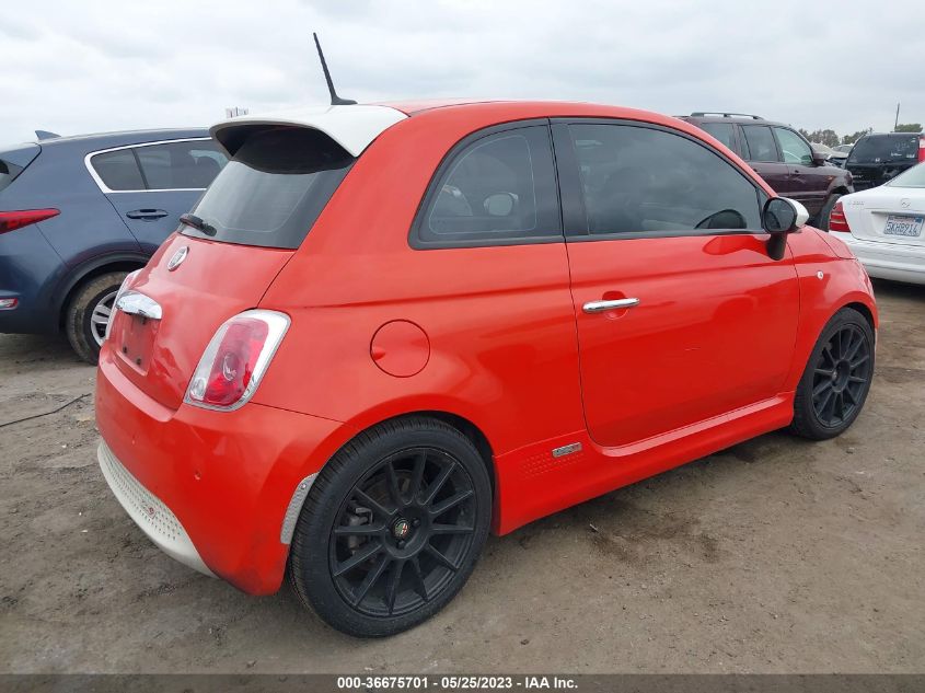 2013 FIAT 500E BATTERY ELECTRIC - 3C3CFFGE4DT753494