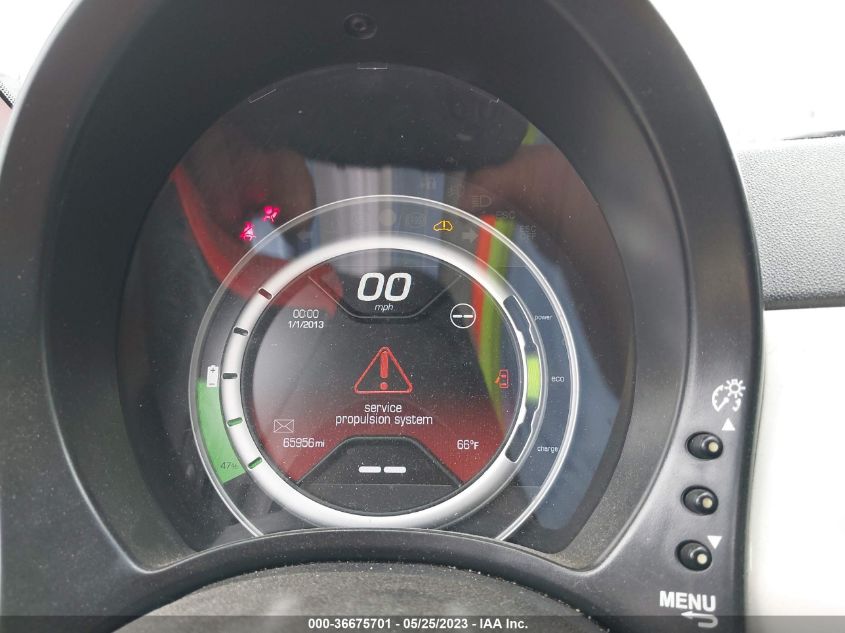 2013 FIAT 500E BATTERY ELECTRIC - 3C3CFFGE4DT753494