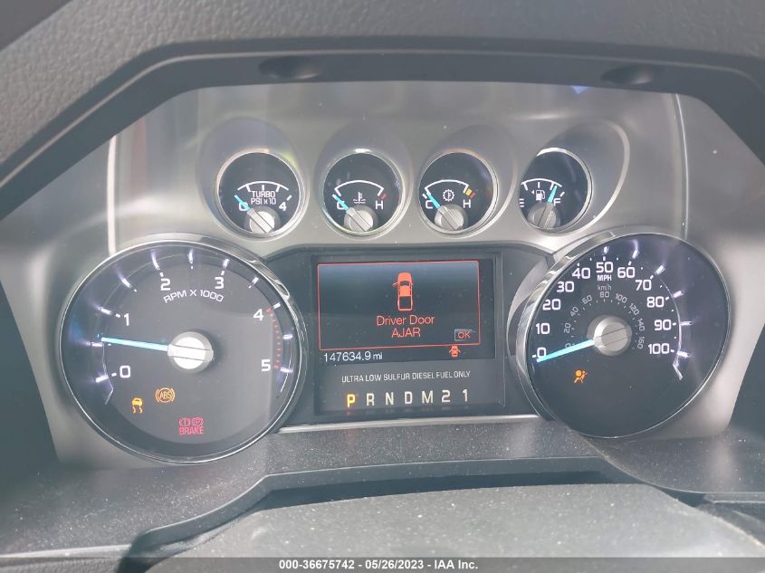 2014 FORD F-250 LARIAT - 1FT7W2BT5EEB04638