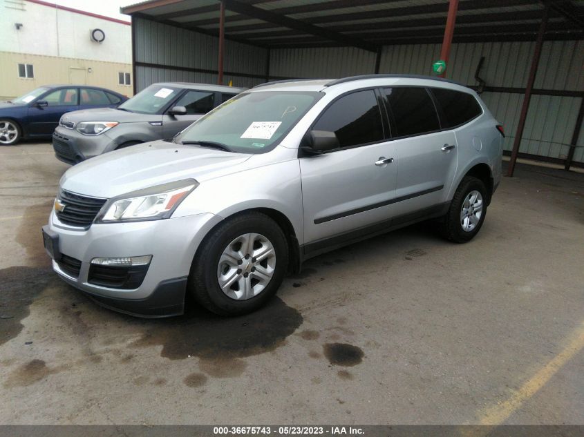 2016 CHEVROLET TRAVERSE LS - 1GNKRFKD1GJ328069
