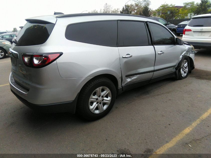 2016 CHEVROLET TRAVERSE LS - 1GNKRFKD1GJ328069