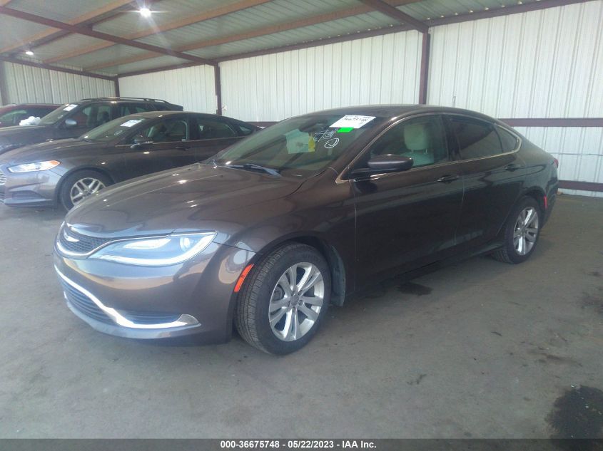 2016 CHRYSLER 200 LIMITED PLATINUM - 1C3CCCAB0GN192656
