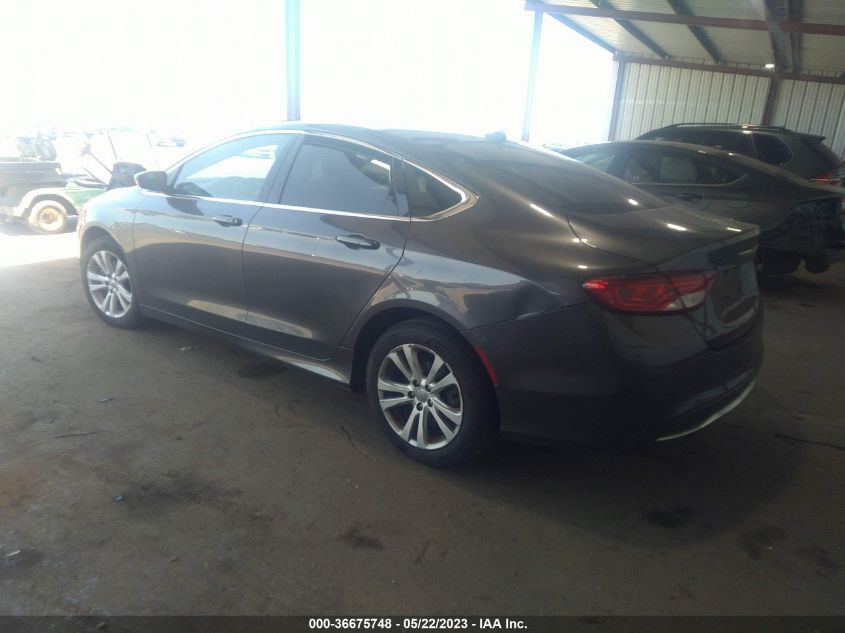 2016 CHRYSLER 200 LIMITED PLATINUM - 1C3CCCAB0GN192656