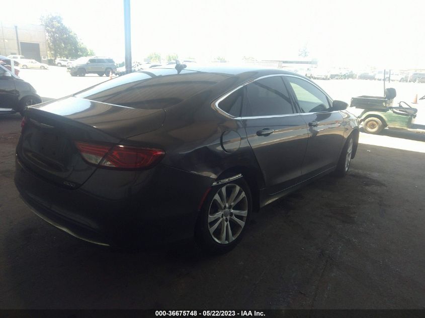 2016 CHRYSLER 200 LIMITED PLATINUM - 1C3CCCAB0GN192656