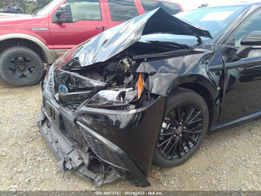 2022 TOYOTA CAMRY HYBRID - 4T1T31AK0NU035000
