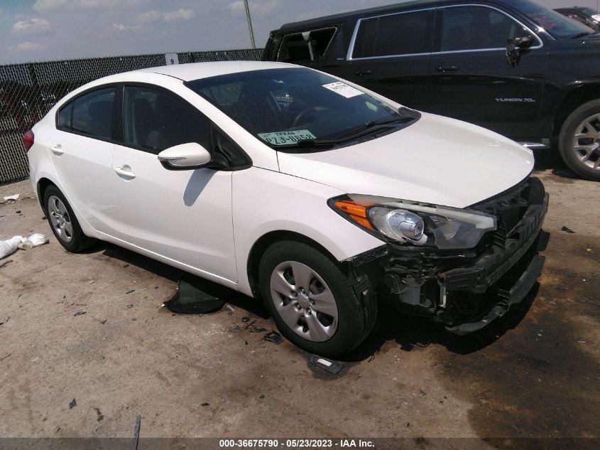 2015 KIA FORTE LX - KNAFX4A61F5371922
