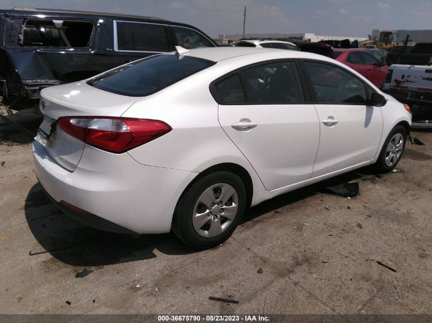 2015 KIA FORTE LX - KNAFX4A61F5371922