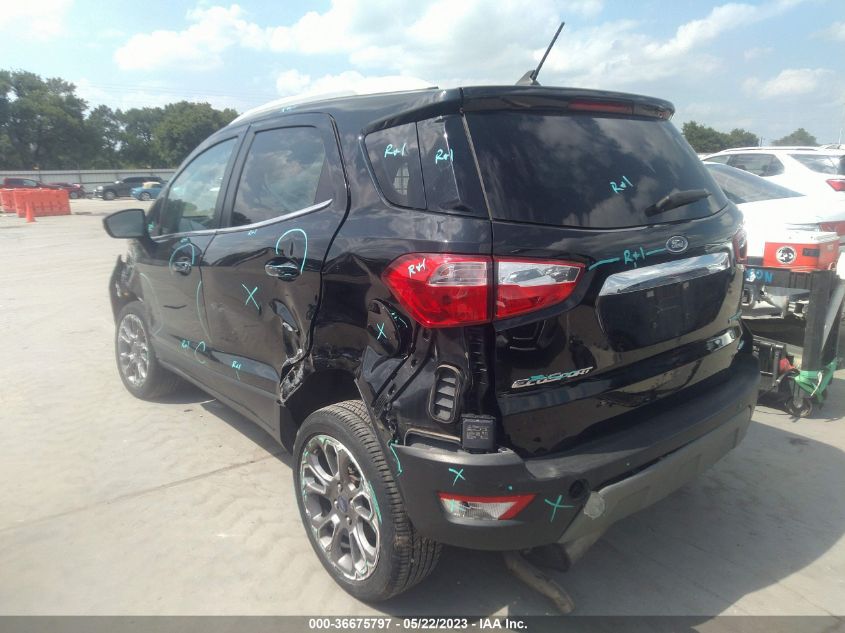 2021 FORD ECOSPORT TITANIUM - MAJ6S3KL2MC403369