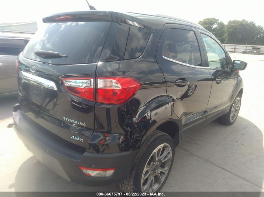 2021 FORD ECOSPORT TITANIUM - MAJ6S3KL2MC403369
