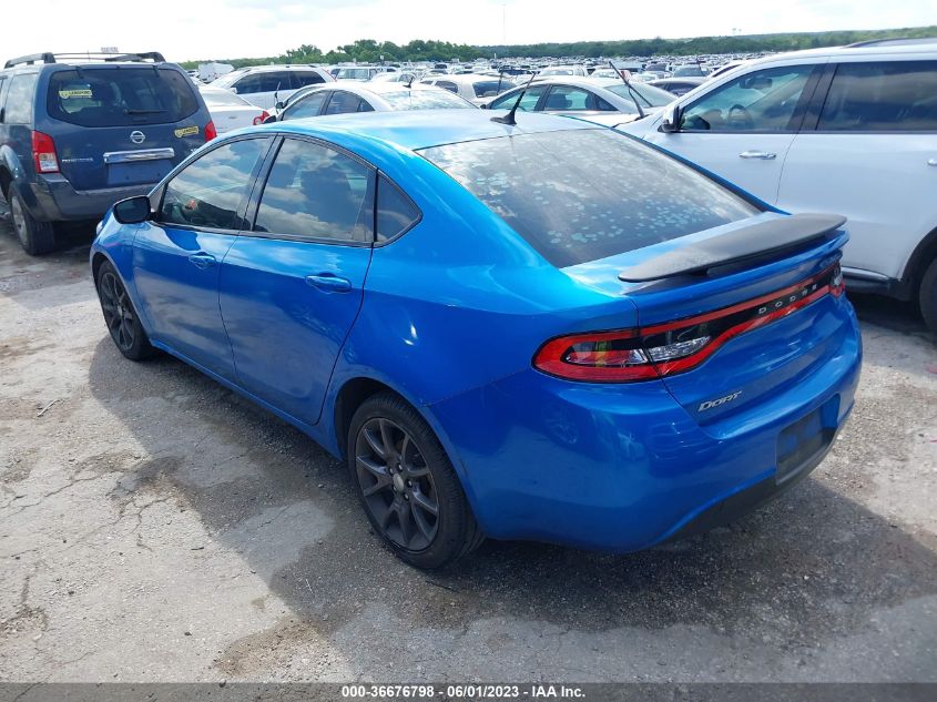 2015 DODGE DART SE - 1C3CDFAAXFD433553
