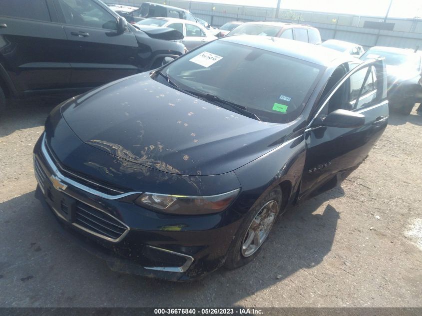 2016 CHEVROLET MALIBU LS - 1G1ZB5ST0GF206876