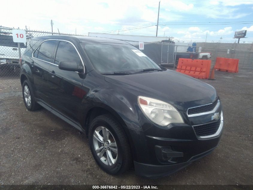 2013 CHEVROLET EQUINOX LS - 2GNALBEK8D6275802