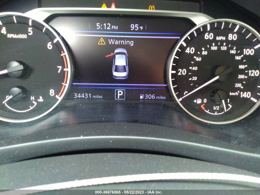 2022 NISSAN ALTIMA 2.5 SV - 1N4BL4DV9NN314047