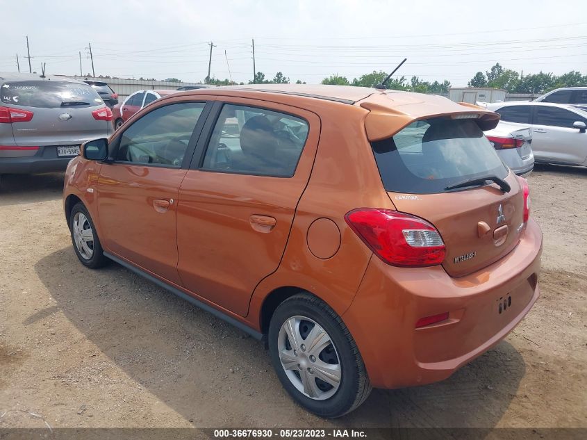 2018 MITSUBISHI MIRAGE ES - ML32A3HJ6JH013054