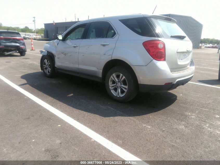 2013 CHEVROLET EQUINOX LS - 2GNALBEK9D6391946