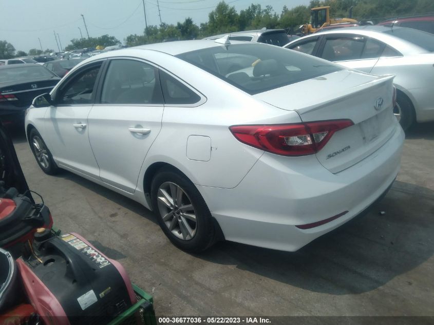 2015 HYUNDAI SONATA 2.4L SE - 5NPE24AF8FH213509