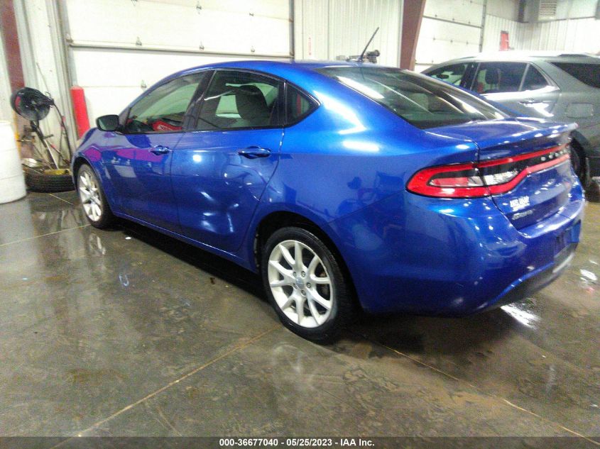 2013 DODGE DART SXT - 1C3CDFBA1DD137753