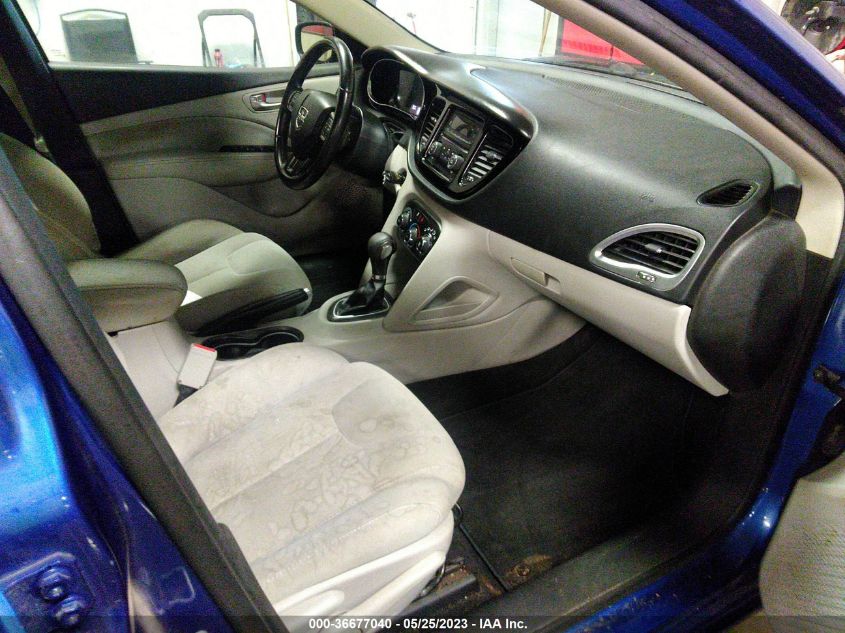 2013 DODGE DART SXT - 1C3CDFBA1DD137753