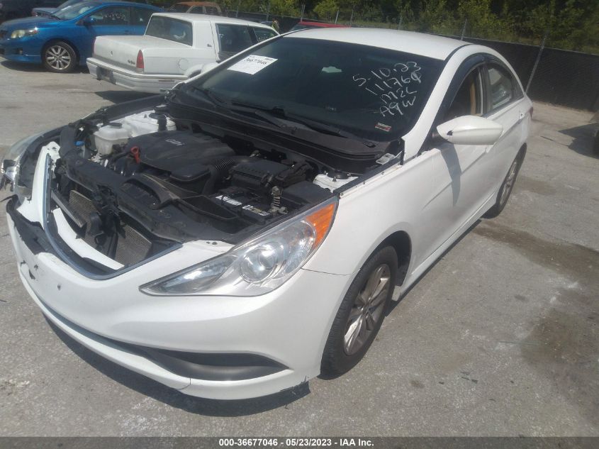 2014 HYUNDAI SONATA GLS - 5NPEB4AC7EH927166