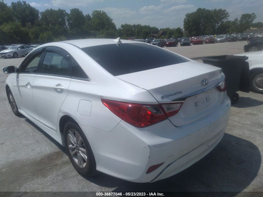 2014 HYUNDAI SONATA GLS - 5NPEB4AC7EH927166