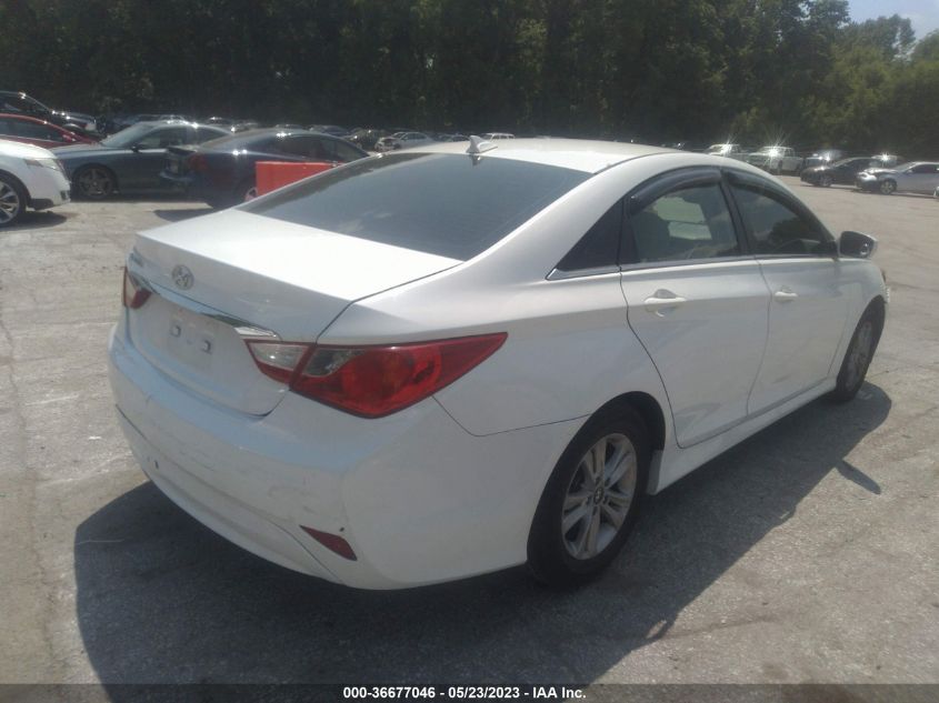 2014 HYUNDAI SONATA GLS - 5NPEB4AC7EH927166