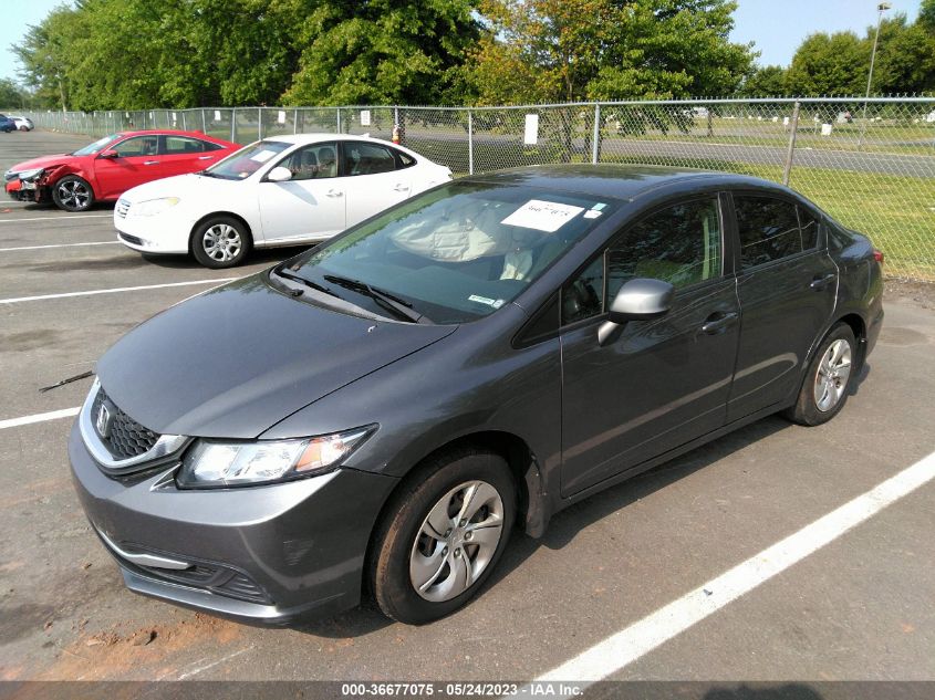 2013 HONDA CIVIC LX - 2HGFB2F57DH549278