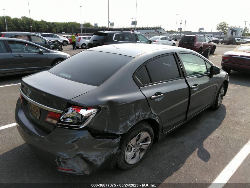 2013 HONDA CIVIC LX - 2HGFB2F57DH549278