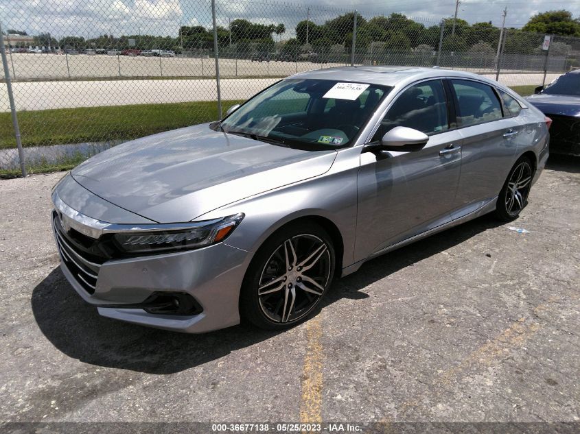 2022 HONDA ACCORD SEDAN TOURING - 1HGCV2F90NA006237