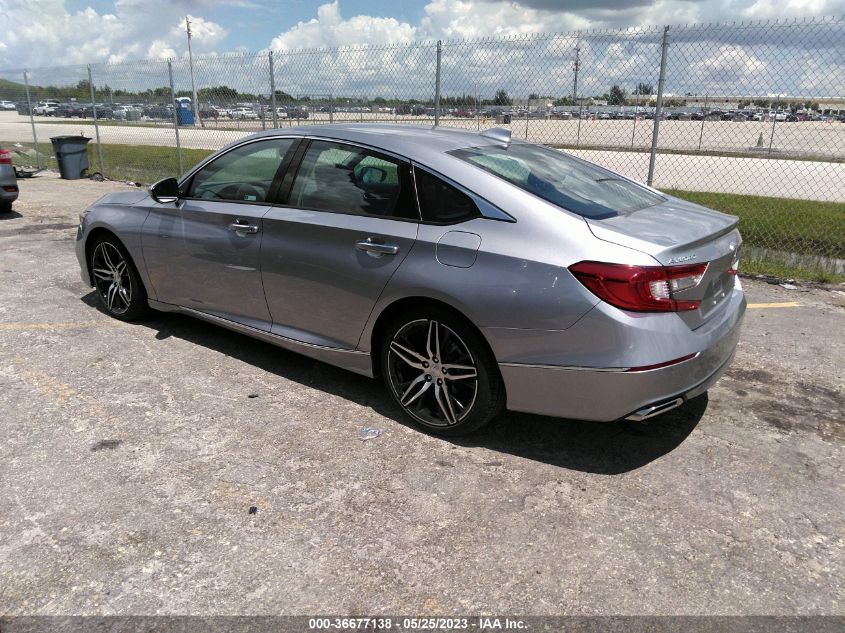 2022 HONDA ACCORD SEDAN TOURING - 1HGCV2F90NA006237