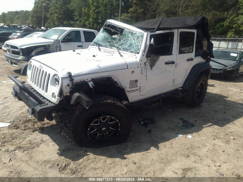 2017 JEEP WRANGLER UNLIMITED SPORT - 1C4BJWDG2HL671485