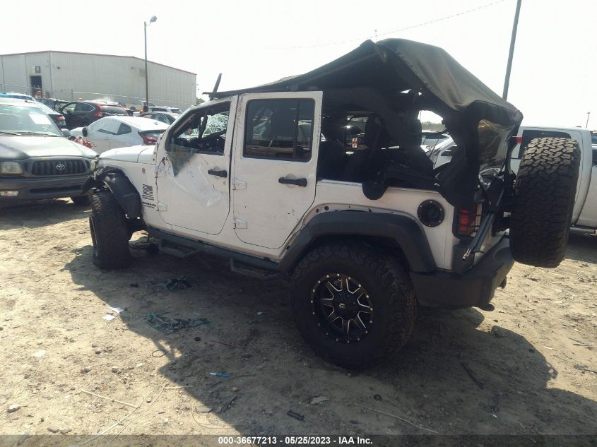 2017 JEEP WRANGLER UNLIMITED SPORT - 1C4BJWDG2HL671485