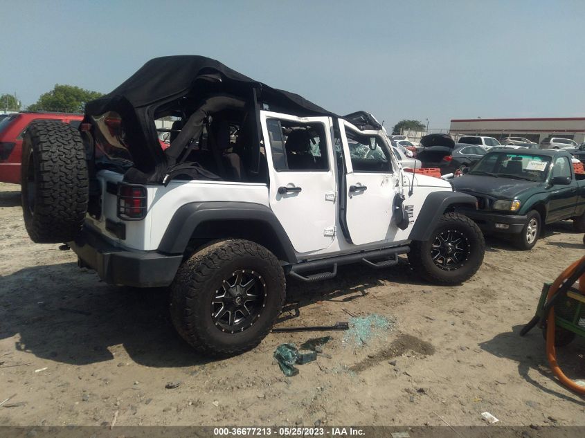 2017 JEEP WRANGLER UNLIMITED SPORT - 1C4BJWDG2HL671485