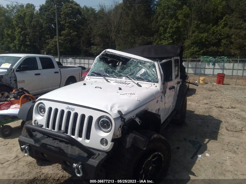 2017 JEEP WRANGLER UNLIMITED SPORT - 1C4BJWDG2HL671485
