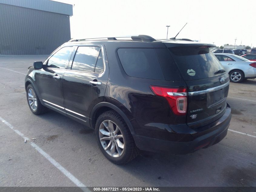 2013 FORD EXPLORER LIMITED - 1FM5K8F81DGA90196