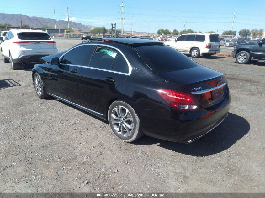 2017 MERCEDES-BENZ C-CLASS C 300 - 55SWF4JB4HU234265
