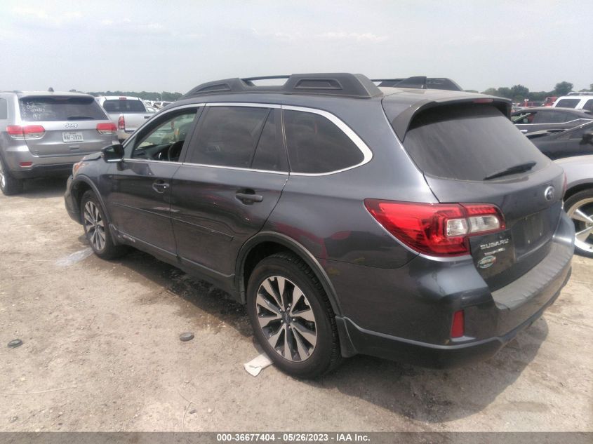 2016 SUBARU OUTBACK 2.5I LIMITED - 4S4BSBNC3G3242299