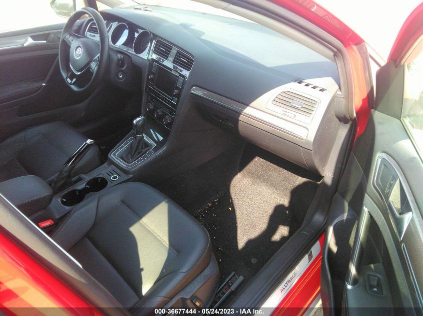 2019 VOLKSWAGEN GOLF ALLTRACK S/SE/SEL 3VWH17AU6KM504687