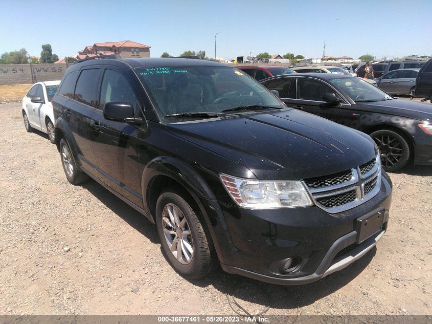 2015 DODGE JOURNEY SXT - 3C4PDCBG0FT742828