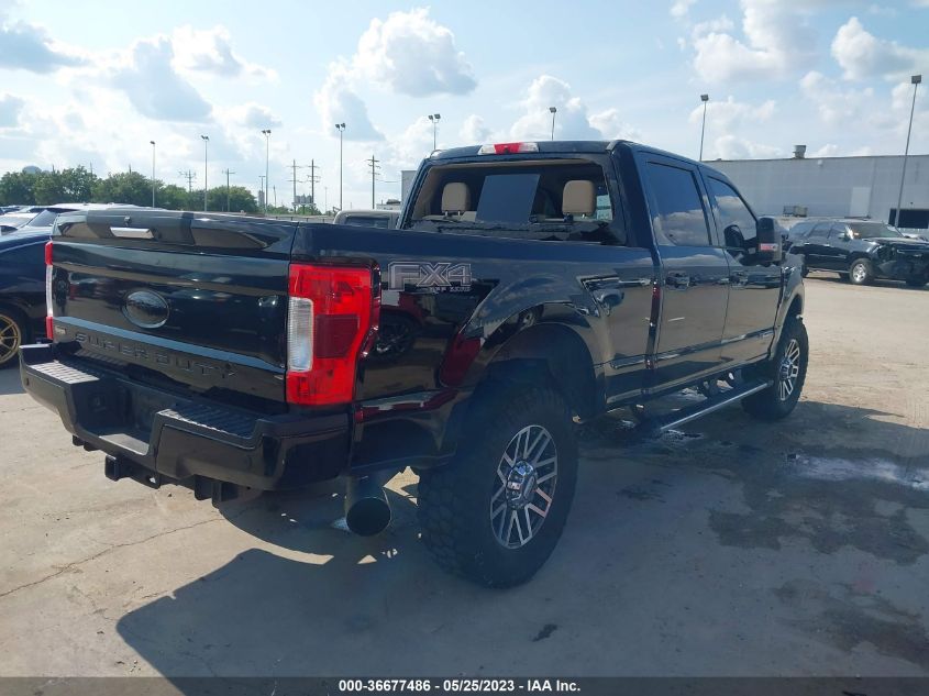 2017 FORD SUPER DUTY F-250 SRW LARIAT/PLATINUM - 1FT7W2BT9HEE63074