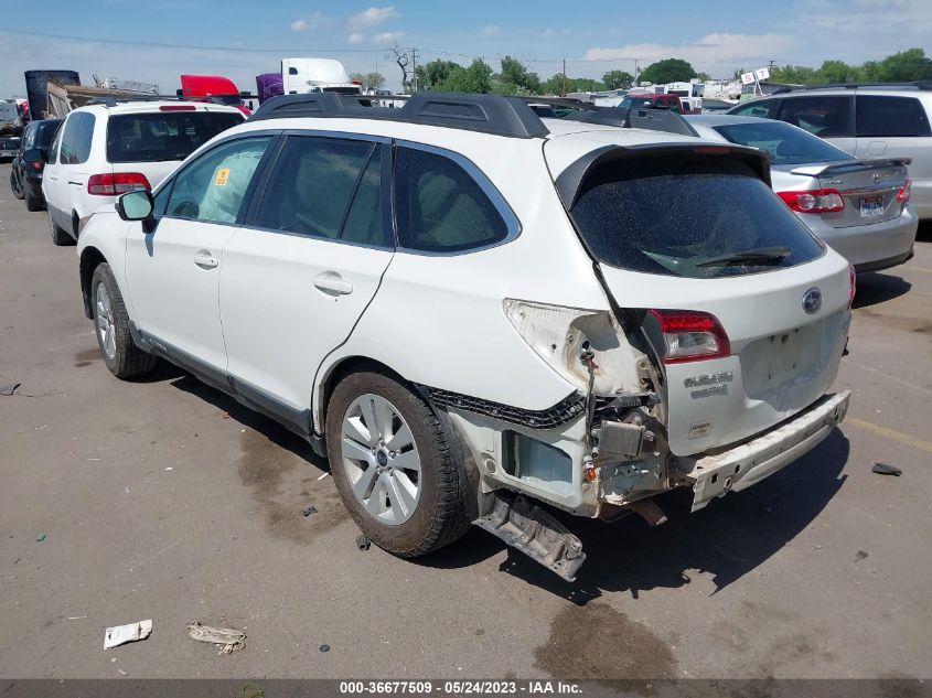 2017 SUBARU OUTBACK PREMIUM - 4S4BSAFCXH3283071