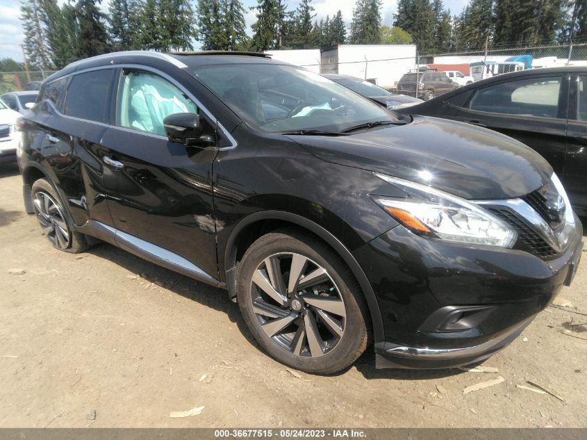 2015 NISSAN MURANO PLATINUM - 5N1AZ2MH5FN276784