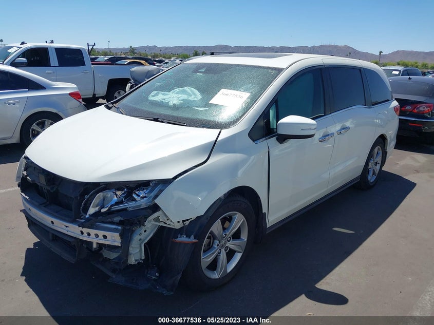 VIN 5FNRL6H77KB039076 2019 HONDA ODYSSEY EX-L