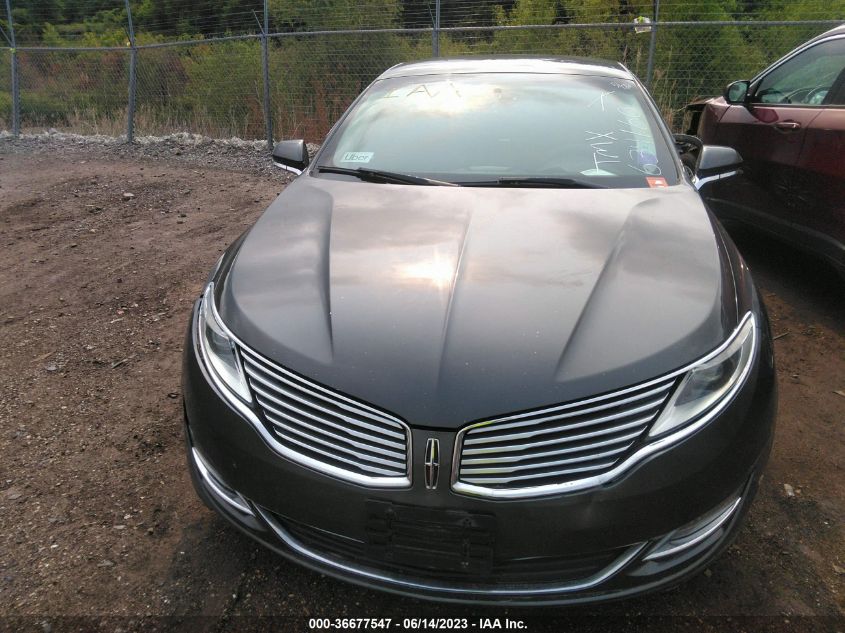 2016 LINCOLN MKZ HYBRID - 3LN6L2LUXGR634160