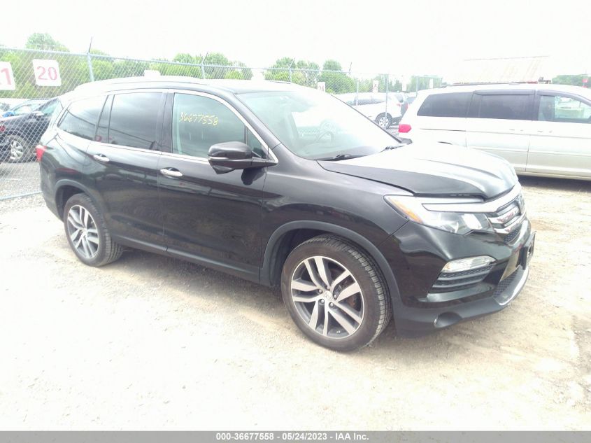 2016 HONDA PILOT TOURING - 5FNYF6H99GB100164