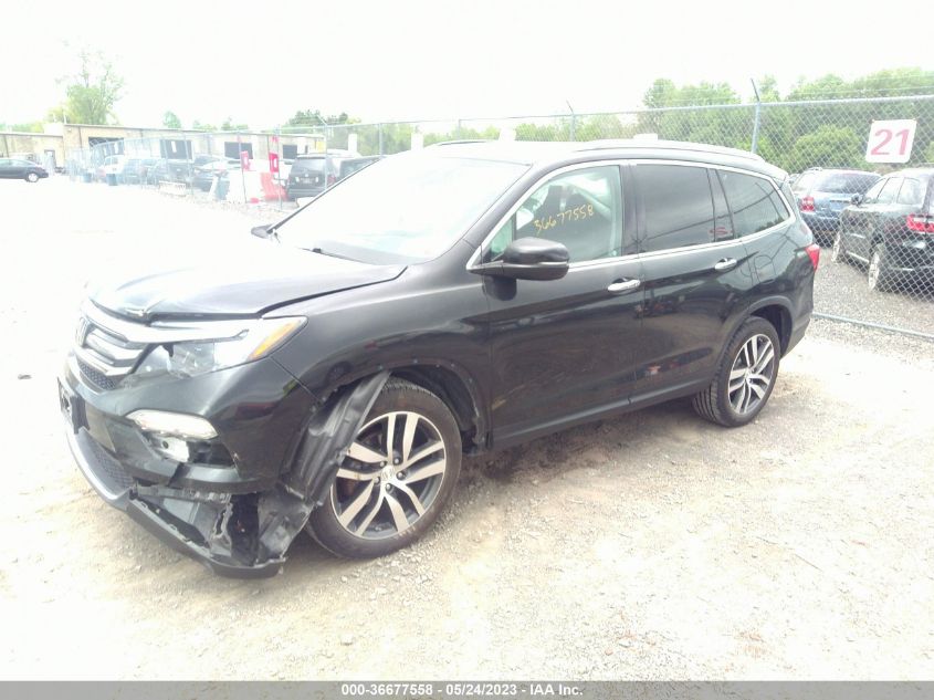 2016 HONDA PILOT TOURING - 5FNYF6H99GB100164