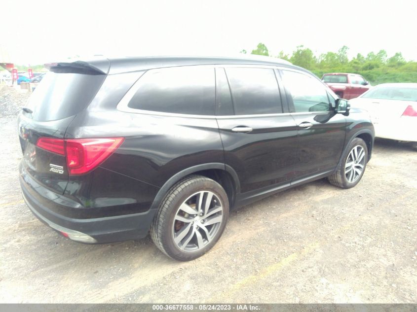 2016 HONDA PILOT TOURING - 5FNYF6H99GB100164