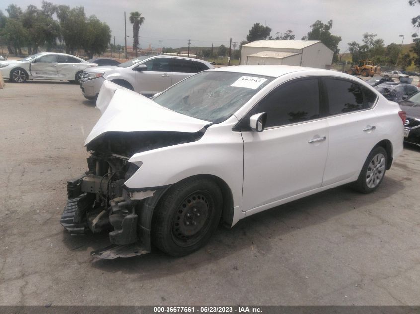 2016 NISSAN SENTRA S - 3N1AB7AP3GY335985